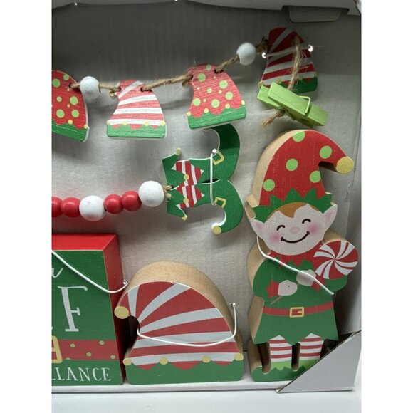 Elf Mini 5 MDF Decor Under Surveillance Table Scape Shelf Ideas Village Garland - Picture 2 of 13